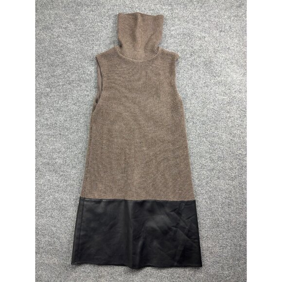 Bailey 44 Dresses & Skirts - Bailey 44 Sweater Dress Women's S Taupe and Black Wool Blend American in Paris